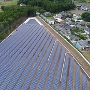 茨城県那珂市中台太陽光工事