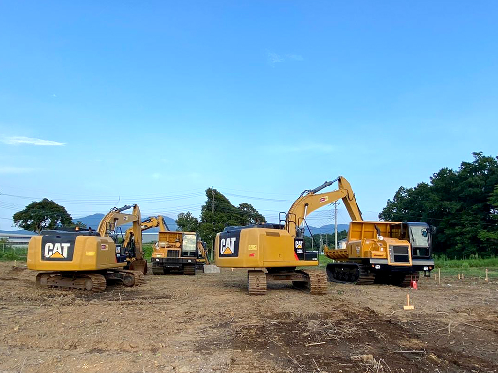 土木工事（道路・造成・舗装・伐採・外構）